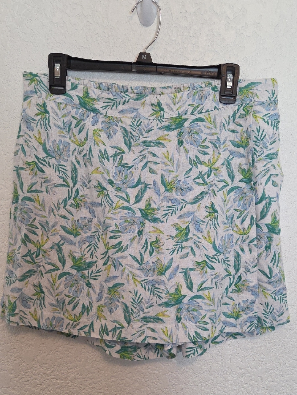 Ellen Tracy Linen Blend Skort, Size M, EUC